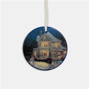 Thomas Kinkade - Holiday Cheer Ornament