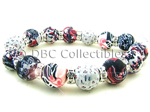 Crystal Bracelet 12mm Candy Apple