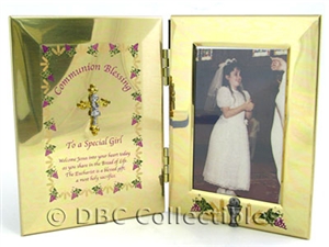 Communion Blessing - Girl Frame