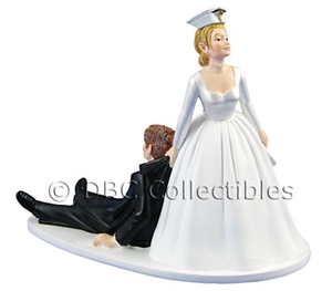 Nurse Wedding Cake Topper