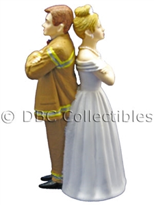 Firefighter The Tiff - Wedding Cake topper