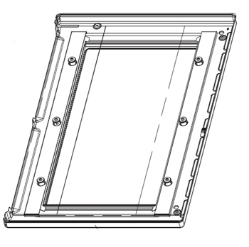 Fulgor Milano Door Frame Assy 4A7800440