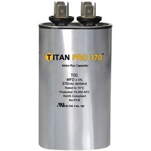 Capacitor Oval Run 7.5 MFD 370V TOC7.5