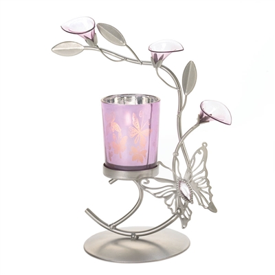 BUTTERFLY LILY CANDLEHOLDER