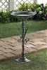 SPECKLED GREEN BIRDBATH