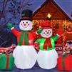 6 Feet Christmas Inflatable Snowmen Blow Up Christmas Decoration