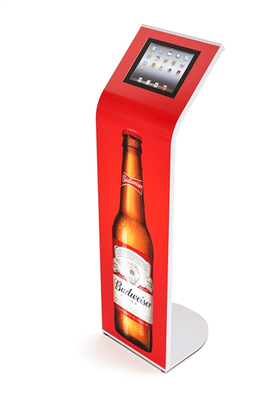 ALUR is a locking iPad kiosk stand designed to help you make the most of your messaging. ALUR is ideally suited to hospitality, retail/commercial, trade show or security deployments where visibility is important.