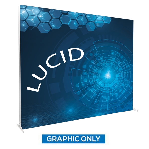 10ft x 8ft LUCID Backlit Lightbox (Double-Sided Graphic)