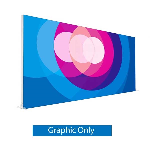 20ft x 8ft LUCID Backlit Lightbox | Double-Sided Graphic