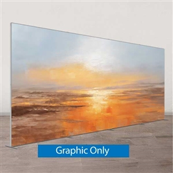 20ft x 7.5ft Ultralite Freestanding Display | Single-Sided | Graphic Only