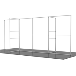 20ft x 10ft Ultralite Effecto Exhibit | Harddware Only