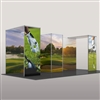 20ft x 10ft Ultralite Campione Exhibit | Single-Sided Kit