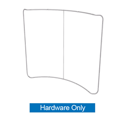 8ft Waveline Original Curved Tension Fabric Display (Hardware Only)