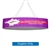 10ft x 36in Blimp Ellipse Hanging Tension Fabric Banner Single-Sided Print (Graphic Only) | Trade Show Booth Ceiling Hanging Sign
