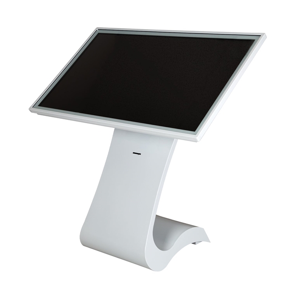 55in Horizontal S-Design Touch Screen Computer Kiosk | Landscape Orientation