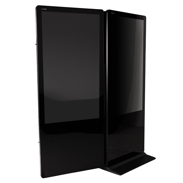 55in Vertical Double Screen Digital Kiosk w/ USB Media Player