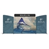 20ft Marlin B Waveline Media Display | Single-Sided Tension Fabric Exhibit