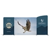 20ft Osprey A Waveline Media Display | Double-Sided Tension Fabric Booth