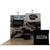 10ft Scallop A Waveline Media Display & TV Monitor Mount | Double-Sided Tension Fabric Booth
