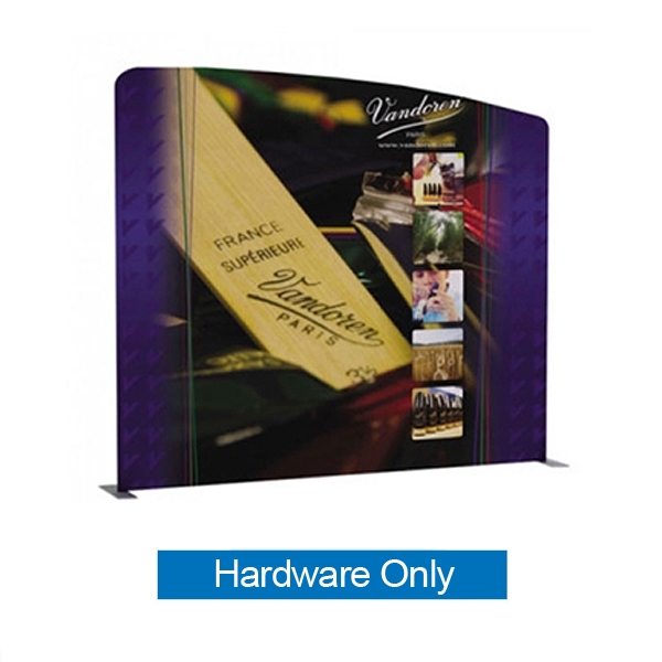 113in x 101in Panel B Waveline Media Frame | Backwall Hardware Only