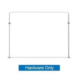 116in x 89in Panel F Waveline Media Frame | Backwall Hardware Only