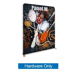 79in x 96in Panel M Waveline Media Frame | Backwall Hardware Only