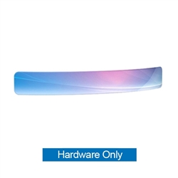 Curved Header for WaveLine Media Displays | Hardware Only