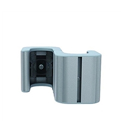 WaveLine S-Shaped Connector Double. WaveLine single edge foot with aluminum necking for the WaveLine series of exhibit systems.