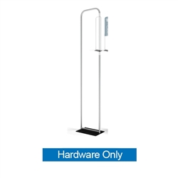 24in x 60in Waveline Tension Fabric Banner Stand | Hardware Only
