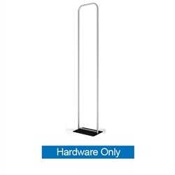 24in x 89in Waveline Tension Fabric Banner Stand | Hardware Only