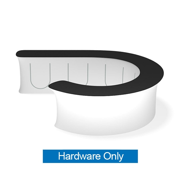 Waveline InfoDesk Trade Show Counter - Kit 08J | Hardware Only