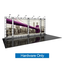 20ft Hercules 12 Orbital Express Truss Back Exhibit Hardware Only is the next generation in dynamic trade show structure. Modular and portable display truss for stage systems, trade show exhibit stands, displays and backwall booths