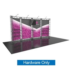 20ft Hercules 15 Orbital Express Truss Display Hardware Only is the next generation in dynamic trade show structure. Modular and portable display truss for stage systems, trade show exhibit stands, displays and backwall booths