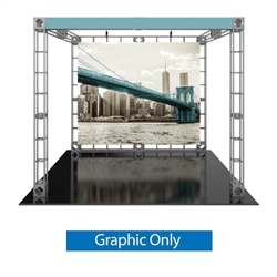 10ft x 10ft  Luna-1 Orbital Express Trade Show Truss Display Replacement Fabric Graphics ONLY. Orbital Expo Truss Express will give your next trade show the amazing look of a fully custom designed exhibit. Truss is the next generation in dynamic displays