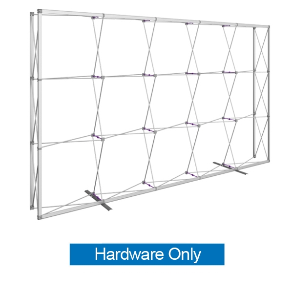 15ft x 8ft Embrace Extra Tall Push-Fit Tension Fabric Display Hardware Only. Portable tabletop displays and exhibits. Several different styles are available, including pop up frames with stretch fabric or fold up panels with custom graphics.