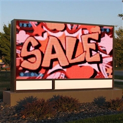 53in x 28in Full Color LED Sign