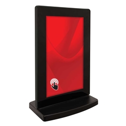 Replace your old back-lit signs with a dynamic high definition 22in PF22H7KC All-In-One Interactive Touch Tabletop Kiosk with BrightSign Built-In deliver video, photos and audio to help blend strong branding, and digital signage and product display into a