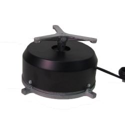 This rotating display turntable ships in one day and is ready to use out of the box.  Comes standard with clockwise rotation at 2 RPM and 100 lb Capacity. Get your display noticed with motion!
