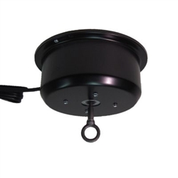 This rotating ceiling motor for hanging displays ships in one day and is ready to use out of the box.  Comes standard with clockwise rotation at 2 RPM and 40 lb Capacity. Get your display noticed with motion!