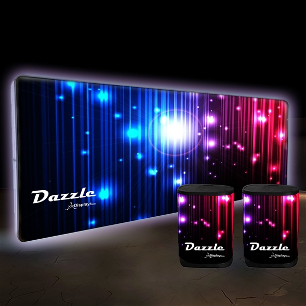 Dazzle LED Lightbox 20x8ft Single-Sided Package