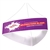 10ft x 48in Blimp Curved Trio Hanging Banner with Single-Sided Fabric Print