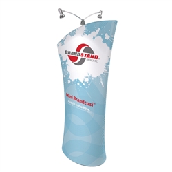 Brandcusi Mini Angled 3d Fabric Banner Stand