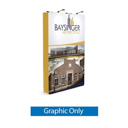 Bombora are tall free standing double sided graphic displays. The double sided graphics allow you to place it in almost any indoor location for maximum exposure - use in a wide variety of locations: Exhibition halls, shopping malls, retail showrooms etc.