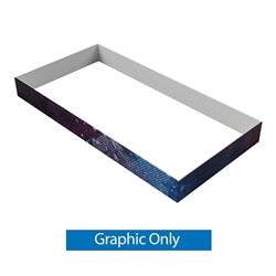 20ft x 2ft Single-Sided Rectangular Hanging Sign (Graphic Only) is a must have at your next trade show. This ceiling banner is printed on quality fabric. Available shapes hanging sign are round, flat, square, curved square, tapered square and triangle