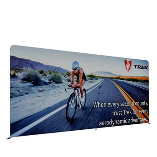 Waveline Wall Panel Displays best-selling booth display line. Back wall booth displays offer a variety of options for customizing your trade show booth. Trade show booth backdrops create a compelling advertisement at any event!