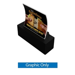 6ft x 5ft Wave Waveline Display (Graphic Only)