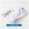 10ft x 8ft StraightLine SEG Wall Kit Merchandiser M | Single-Sided | Graphic Only