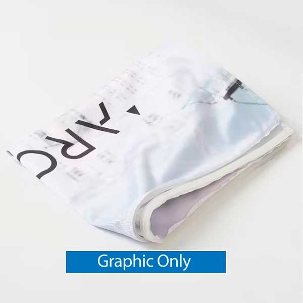 10ft x 8ft StraightLine SEG Wall Kit Merchandiser M | Double-Sided | Graphic Only