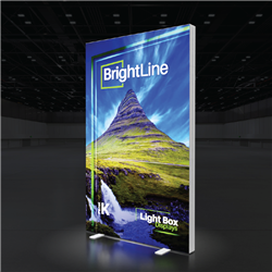 5ft x 8ft  BrightLine Light Box Wall Kit K | Single-Sided