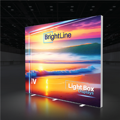 10ft x 8ft BrightLine Light Box Wall Kit V | Single-Sided